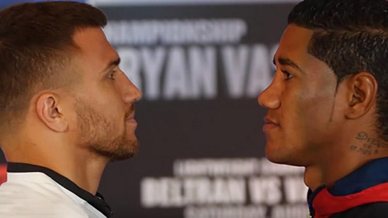 Василь Ломаченко зустрівся зі своїм наступним суперником Василь Ломаченко зустрівся зі своїм наступним суперником