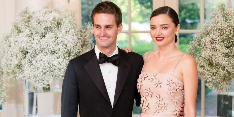 Весілля Міранди Керр і засновника Snapchat: перші фото Весілля Міранди Керр і засновника Snapchat: перші фото