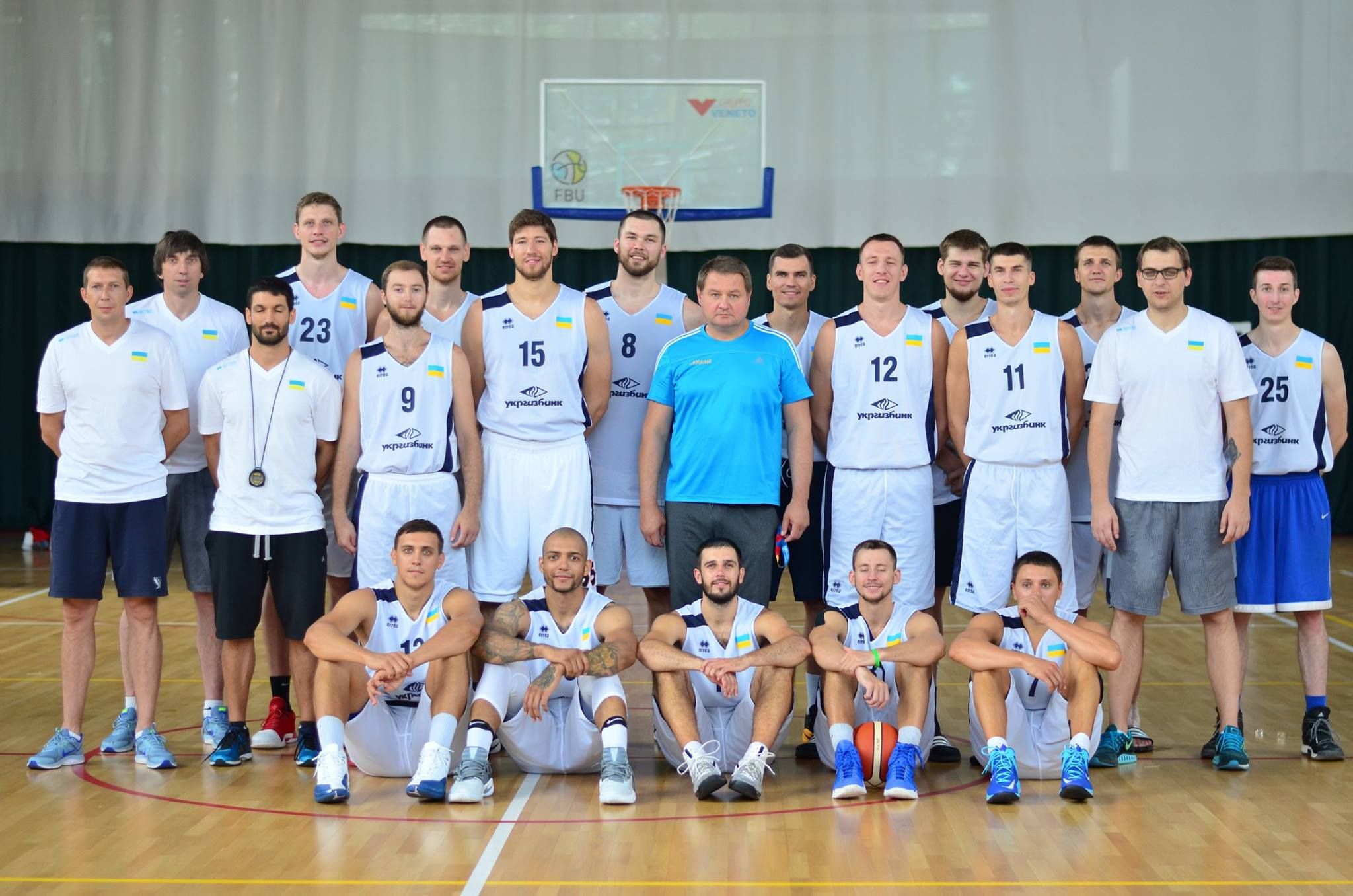 Збірна України з баскетболу розпочала підготовку до Євробаскету-2017