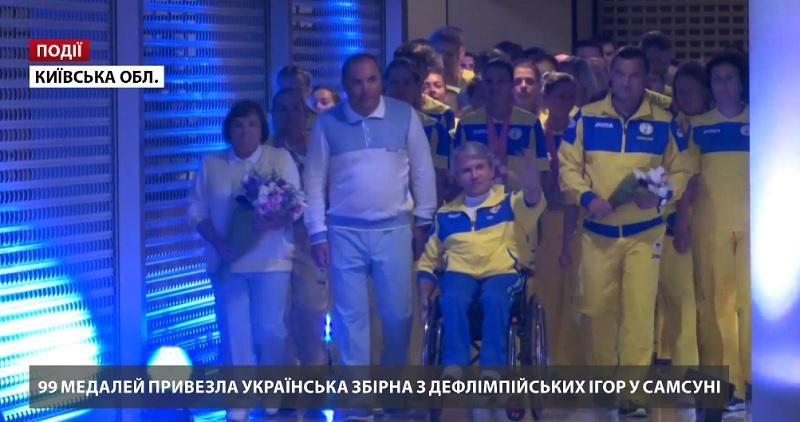 99 медалей привезла українська збірна з Дефлімпійських ігор у Самсуні