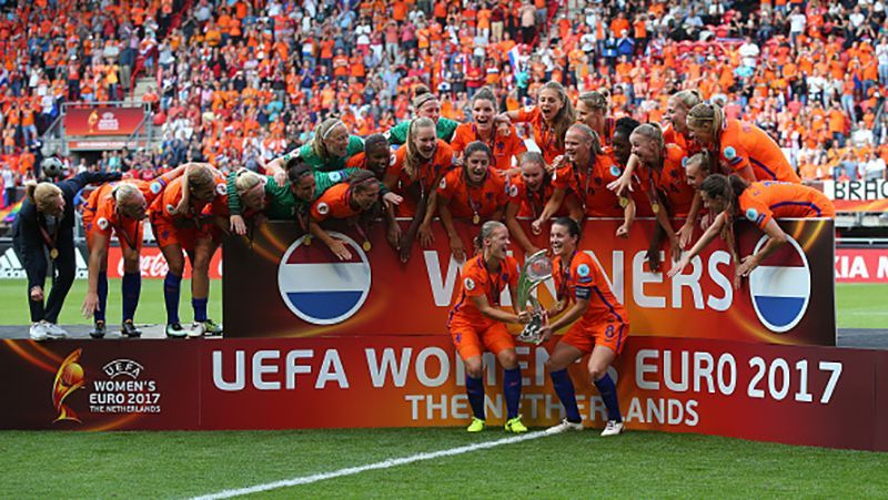 Голландці епічно відсвяткували перемогу на жіночому Євро-2017 