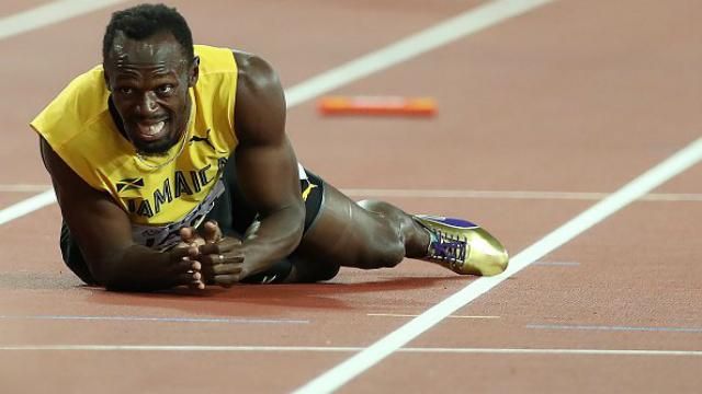 Трагічний кінець кар'єри легендарного бігуна Усейна Болта: промовисті фото Трагічний кінець кар'єри легендарного бігуна Усейна Болта: промовисті фото