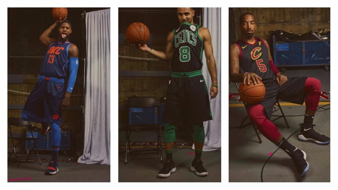 Nike представила нові альтернативні комплекти форм для команд NBA