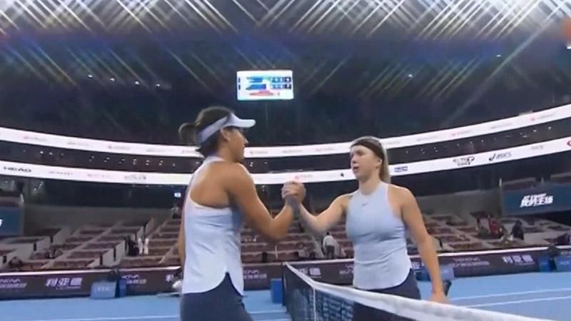 Перша ракетка України вибула з турніру в Пекіні Перша ракетка України вибула з турніру в Пекіні