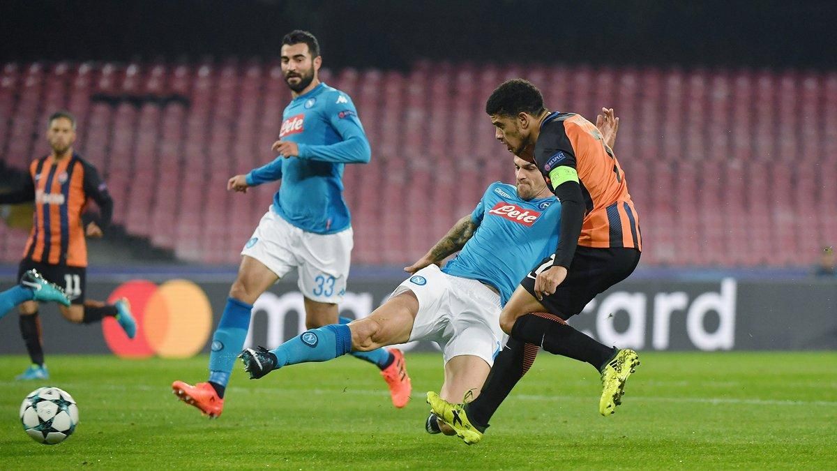 Наполі – Шахтар: результат та огляд матчу 21-11-2017 Наполі – Шахтар: результат та огляд матчу 21-11-2017