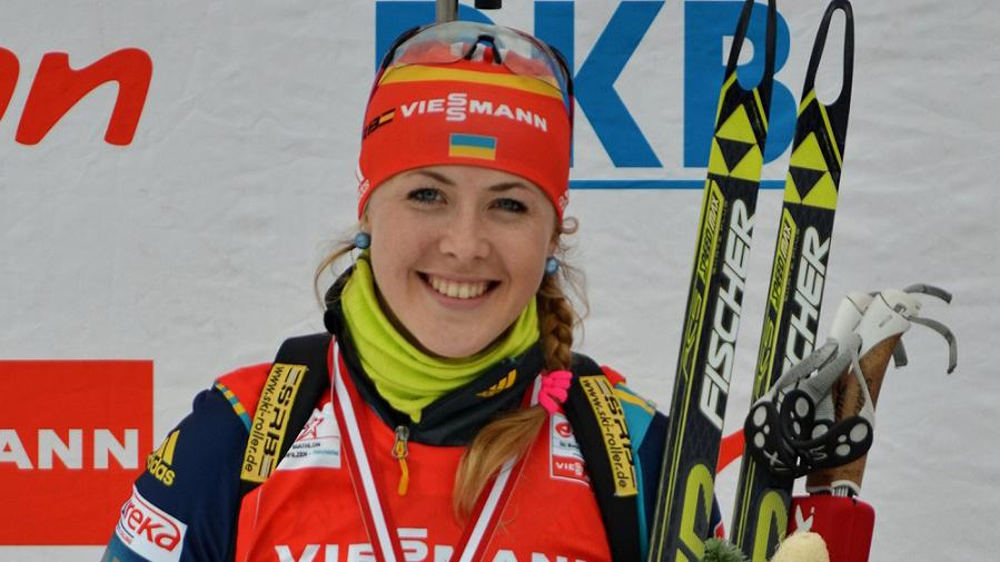 Джима показала лучший результат среди украинских биатлонисток