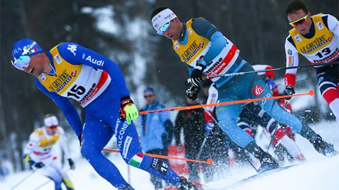 Біатлонний пелотон ледве не заблукав на трасі у німецькому Обергофі Біатлонний пелотон ледве не заблукав на трасі у німецькому Обергофі