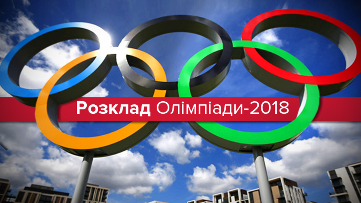 Зимова Олімпіада 2018: розклад змагань 