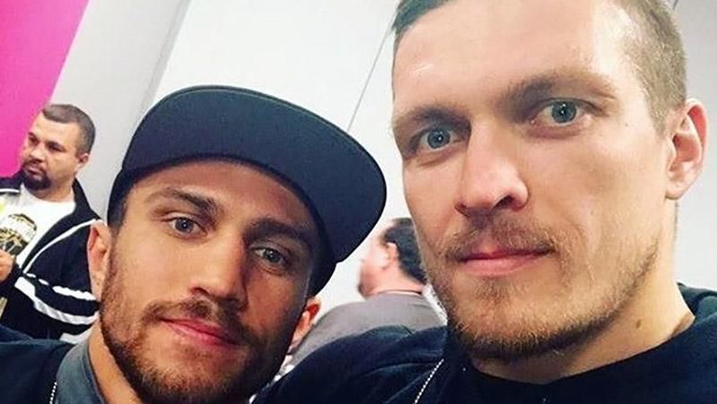 Відомий український боксер приїхав підтримати Усика перед боєм: фото Відомий український боксер приїхав підтримати Усика перед боєм: фото