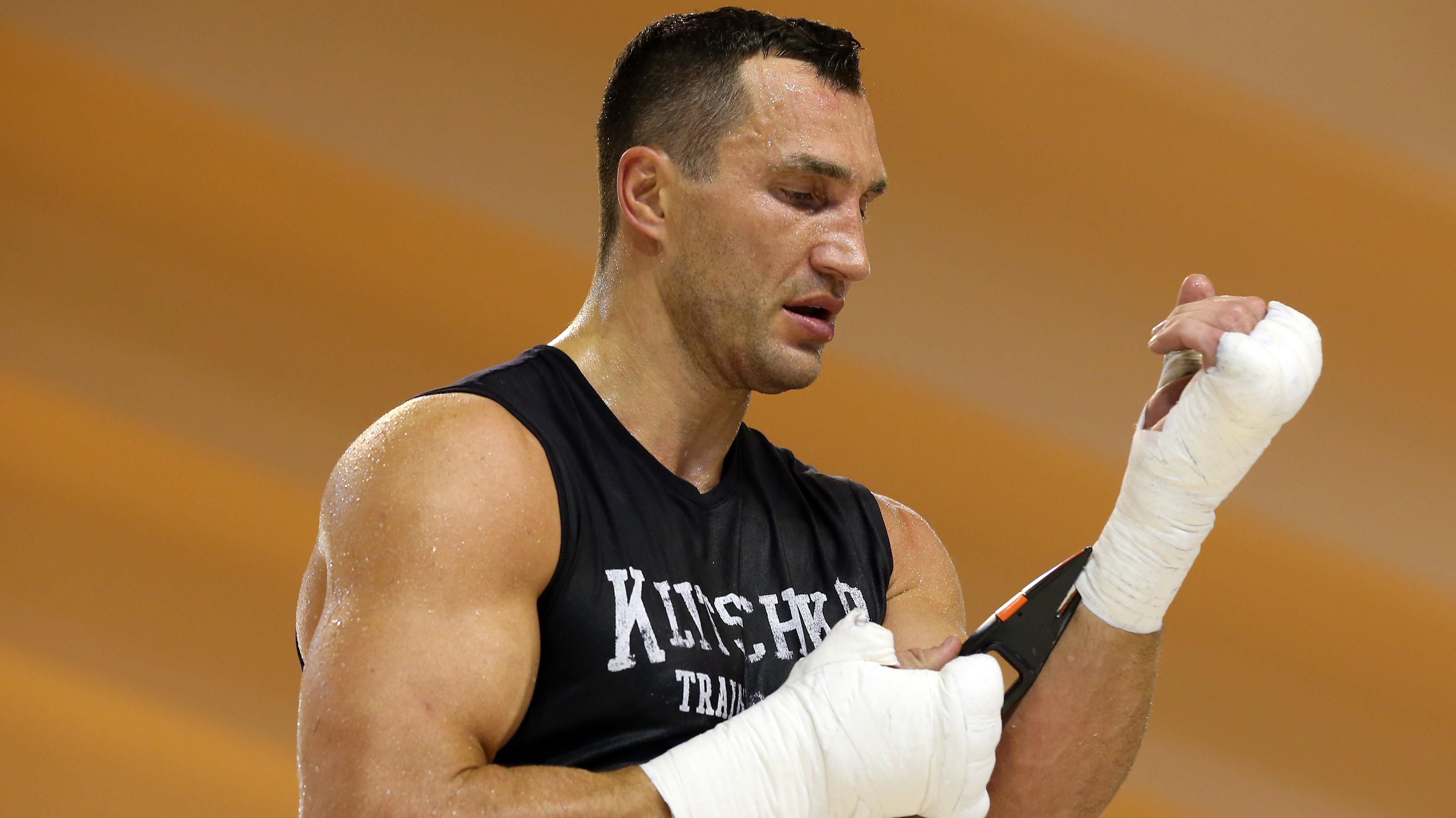 Кличко эффектно подготовился к бою Усик – Бриедис Кличко эффектно подготовился к бою Усик – Бриедис