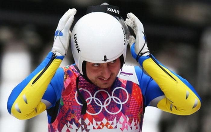 На Олимпиаде-2018 украинский спортсмен выпал из саней: головокружительные кадры