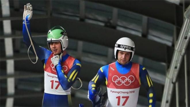 Украинские спортсмены-саночники провалились на Олимпиаде