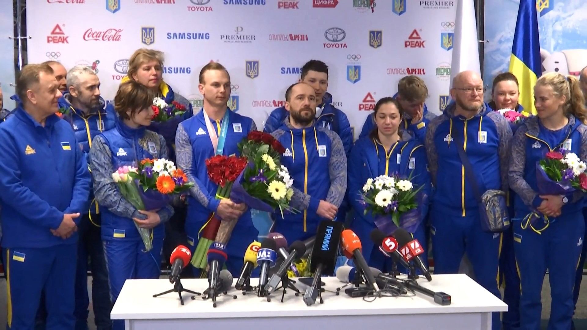 Как встретили украинских олимпийцев дома: красноречивое видео