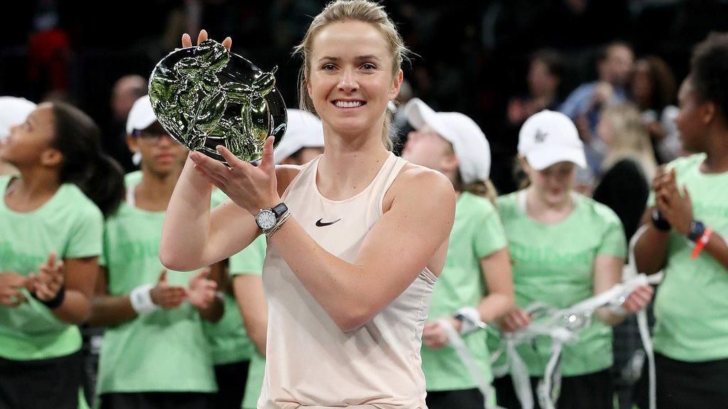 Теніс: Світоліна декласувала усіх суперниць на виставковому турнірі у Нью-Йорку