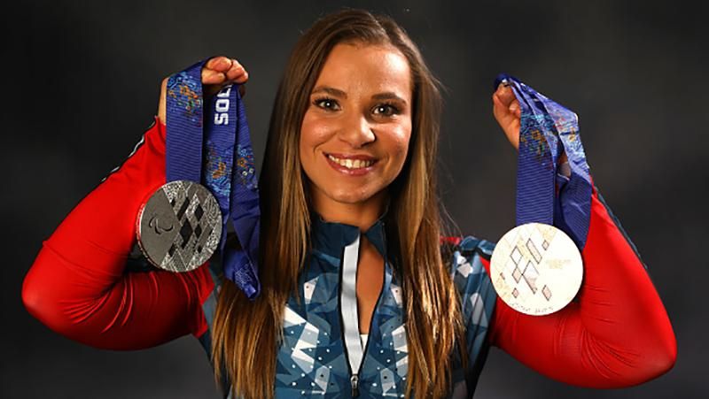 Уроженка Украины Оксана Мастерс одержала серебряную медаль Паралимпиады-2018