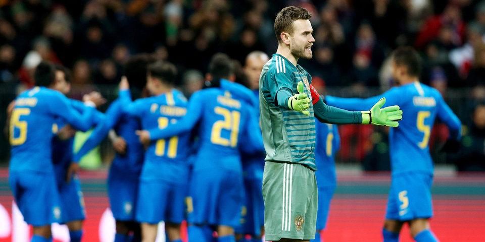 Бразилія влаштувала справжній футбольний майстер-клас Росії у Москві Бразилія влаштувала справжній футбольний майстер-клас Росії у Москві