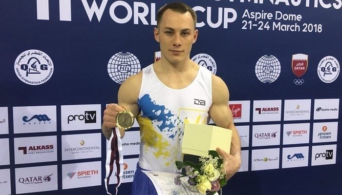 Український гімнаст Ігор Радівілов став дворазовим переможцем етапу Кубка світу