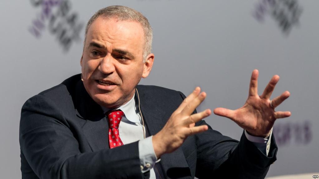 Гаррі Каспаров закликав бойкотувати ЧС-2018 у Росії Гаррі Каспаров закликав бойкотувати ЧС-2018 у Росії