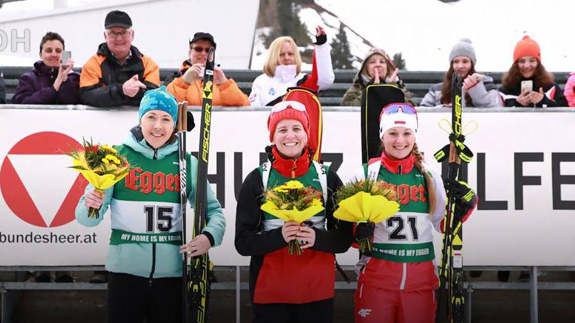 Юлия Джима завоевала серебряную награду на чемпионате мира по лыжным видам спорта для военных