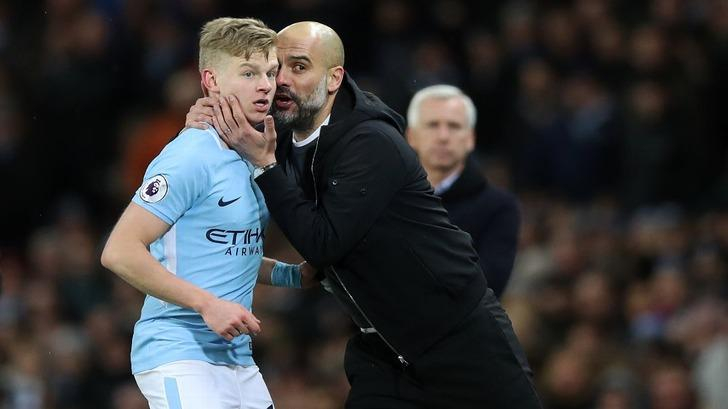 Гвардиола об украинце Зинченко: есть хорошие сигналы для его будущего