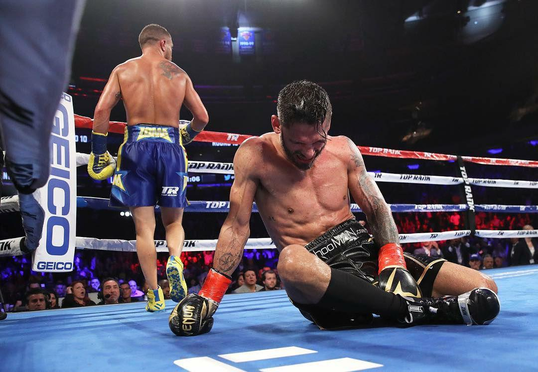 Как Ломаченко и Линарес побывали в нокдауне: видео