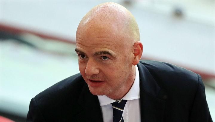 Я рідко бував таким спокійним, – президент ФІФА про ЧС-2018 Я рідко бував таким спокійним, – президент ФІФА про ЧС-2018