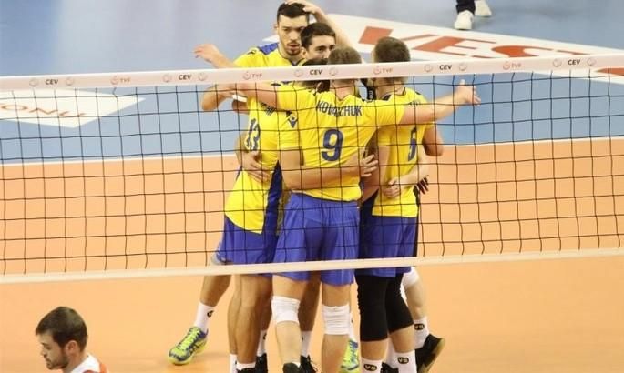 Мужская сборная Украины по волейболу победила сборную Турции в Золотой Евролиге