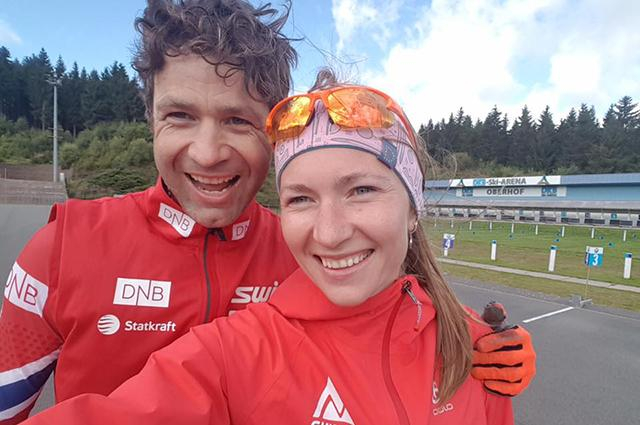 Бьерндален и Домрачева поразили невероятным танцем: видео