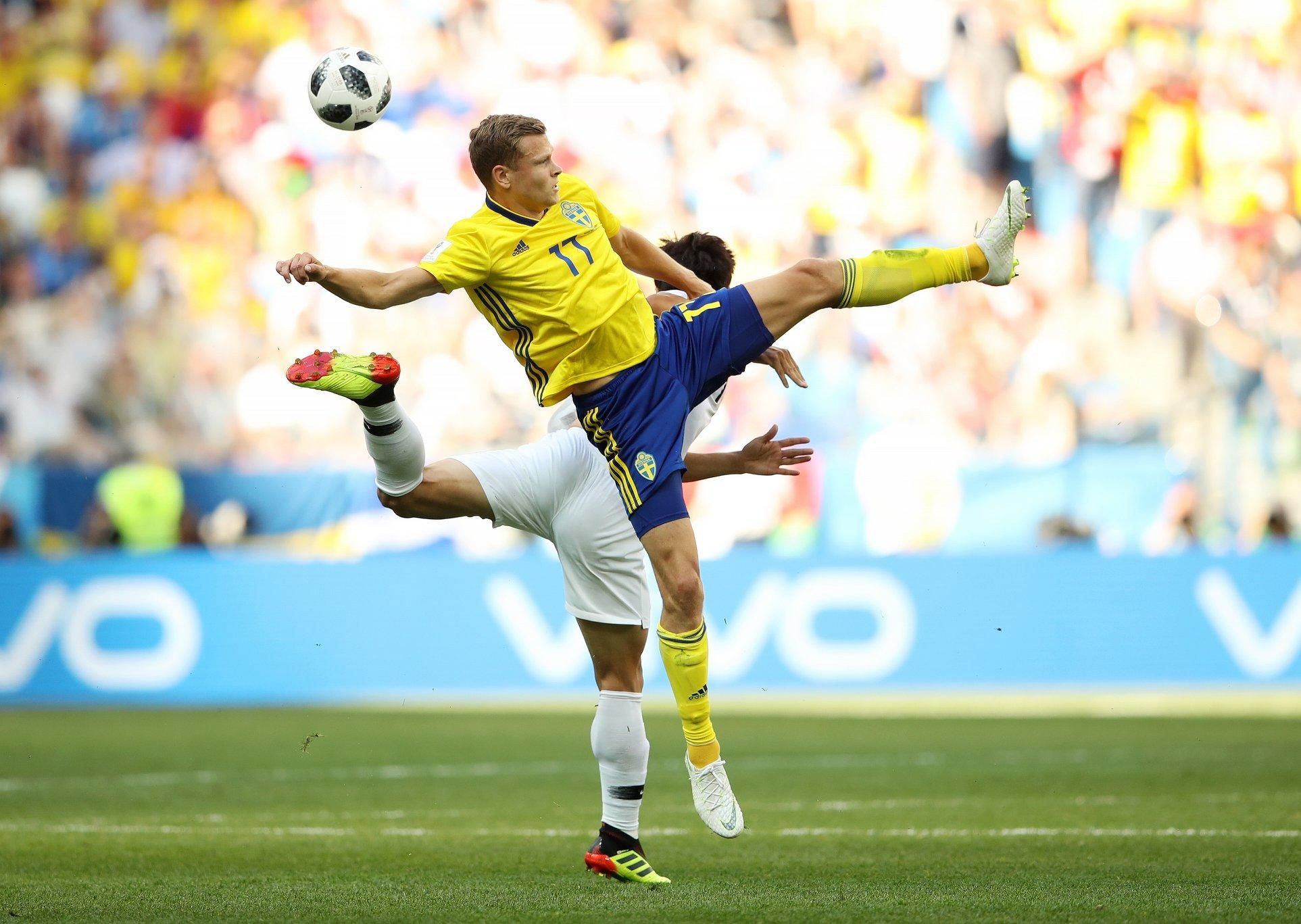 Швеція перемогла Південну Корею завдяки голу з пенальті, який призначили після відеоповтору