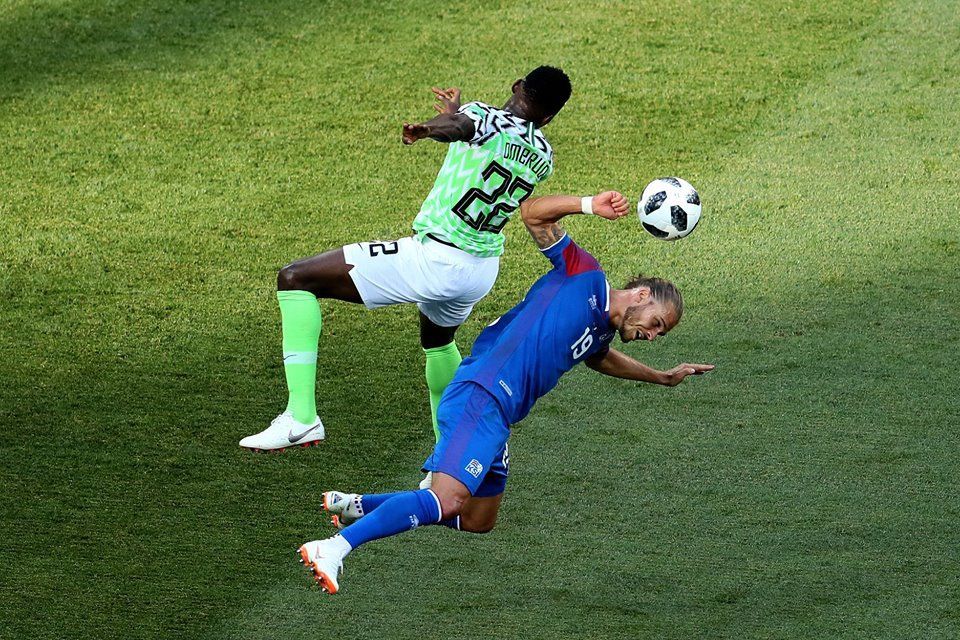 Сборная Нигерии обыграла Исландию на Чемпионате мира