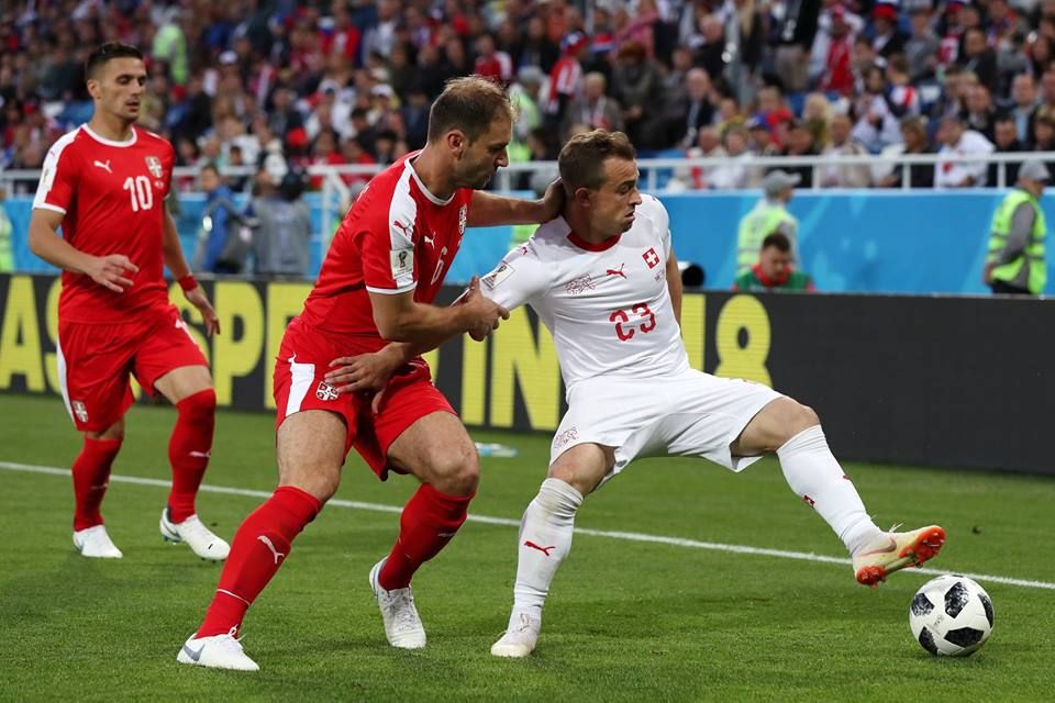 Сборная Швейцарии одержала волевую победу над сербами на Чемпионате мира