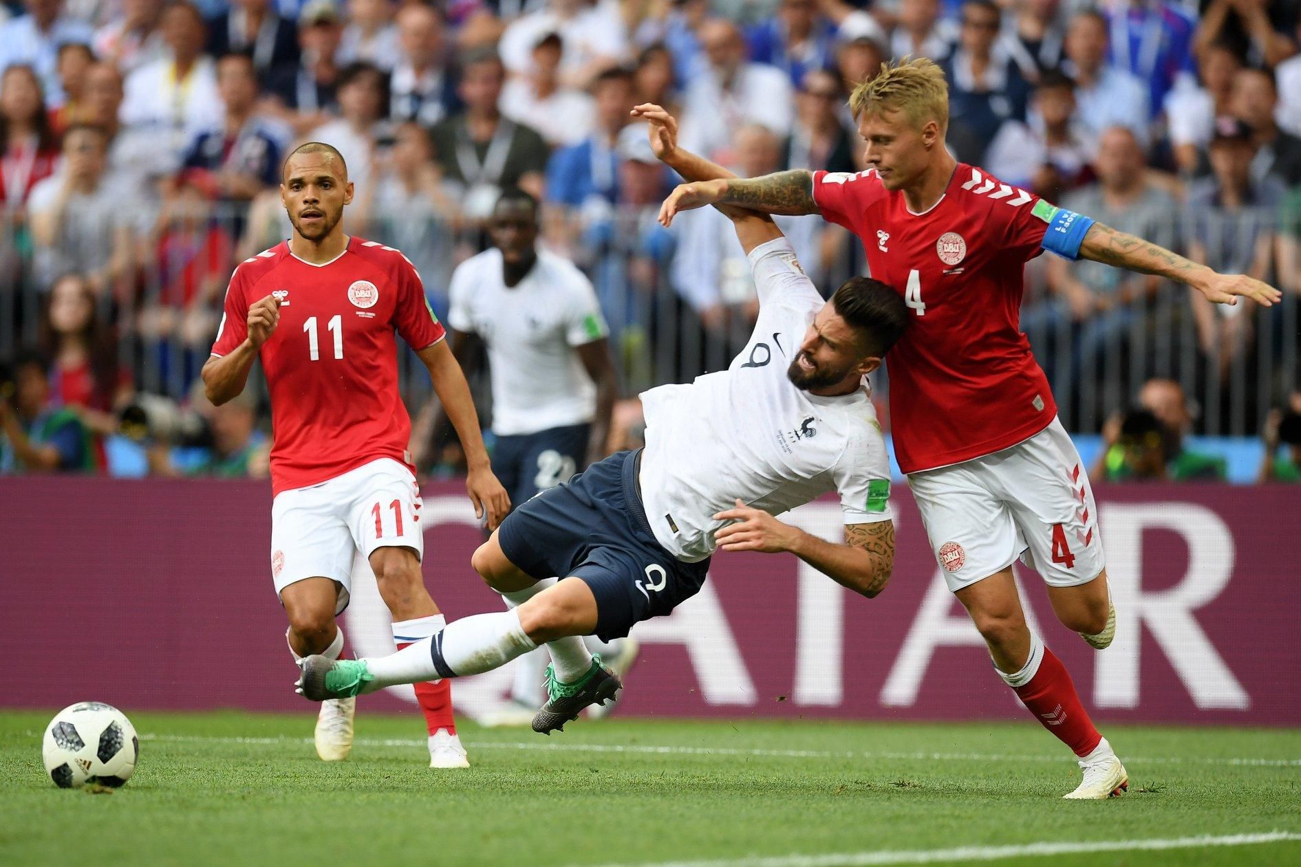 Франция и Дания сыграли первую нулевую ничью на Чемпионате мира