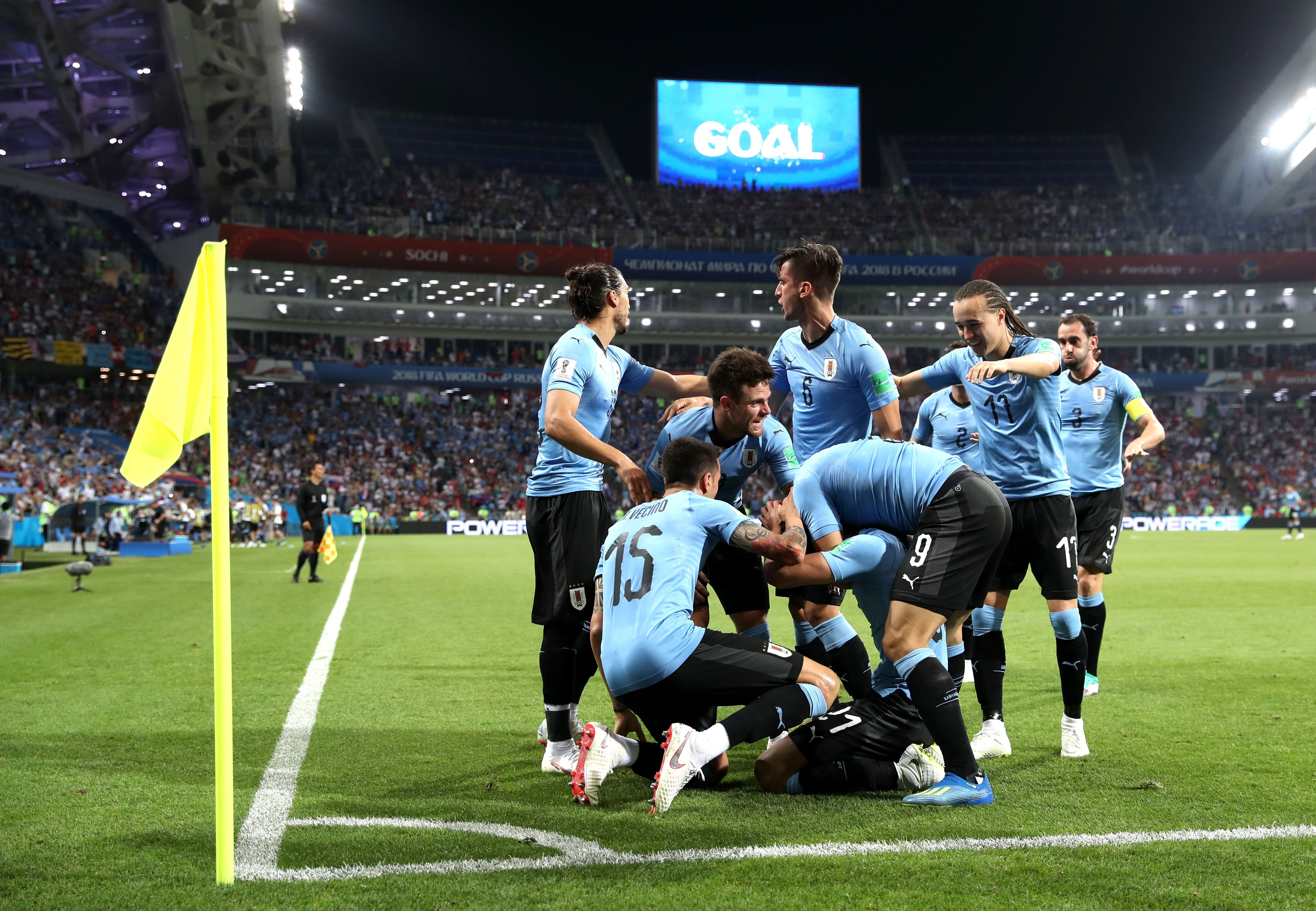 Уругвай – Португалия: видео голов и обзор матча 1/8 ЧМ 2018