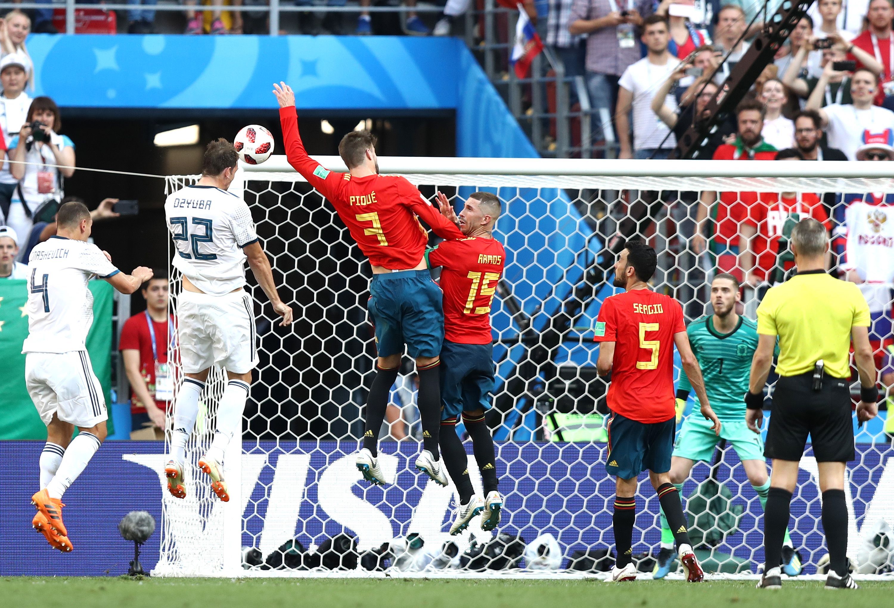 Іспанія – Росія: відео голів та огляд матчу 1/8 фіналу ЧС 2018