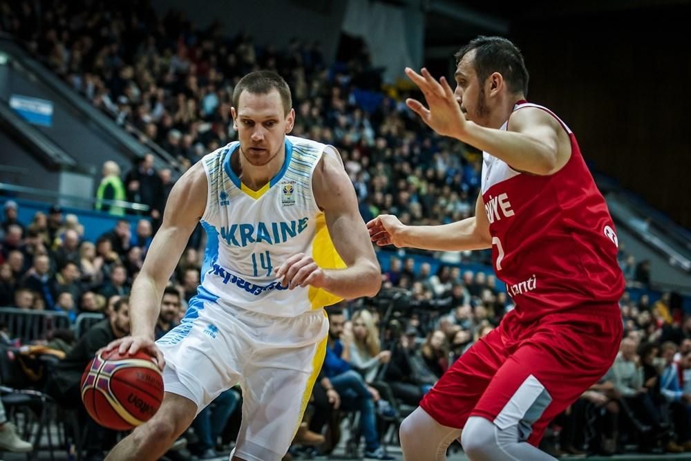 Сборная Украины по баскетболу проиграла Турции в матче отбора на Чемпионат мира