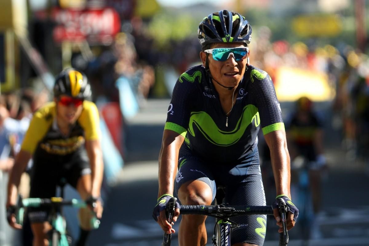 Tour de France-2018. 17 экспериментальный этап выиграл Кинтана