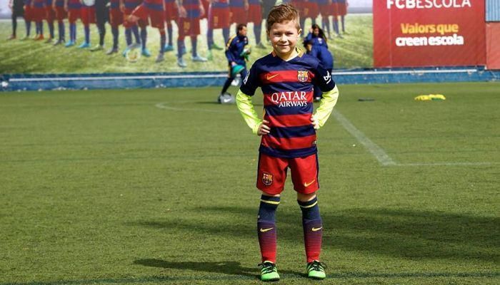 8-летний украинский талант стал игроком "Барселоны"