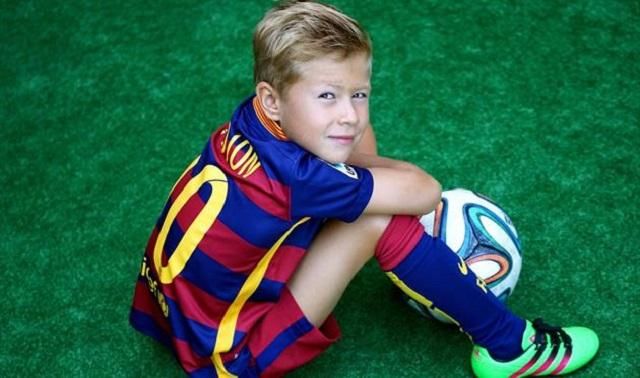 8-річний гравець "Барселони" зізнався, хто для нього є кумиром