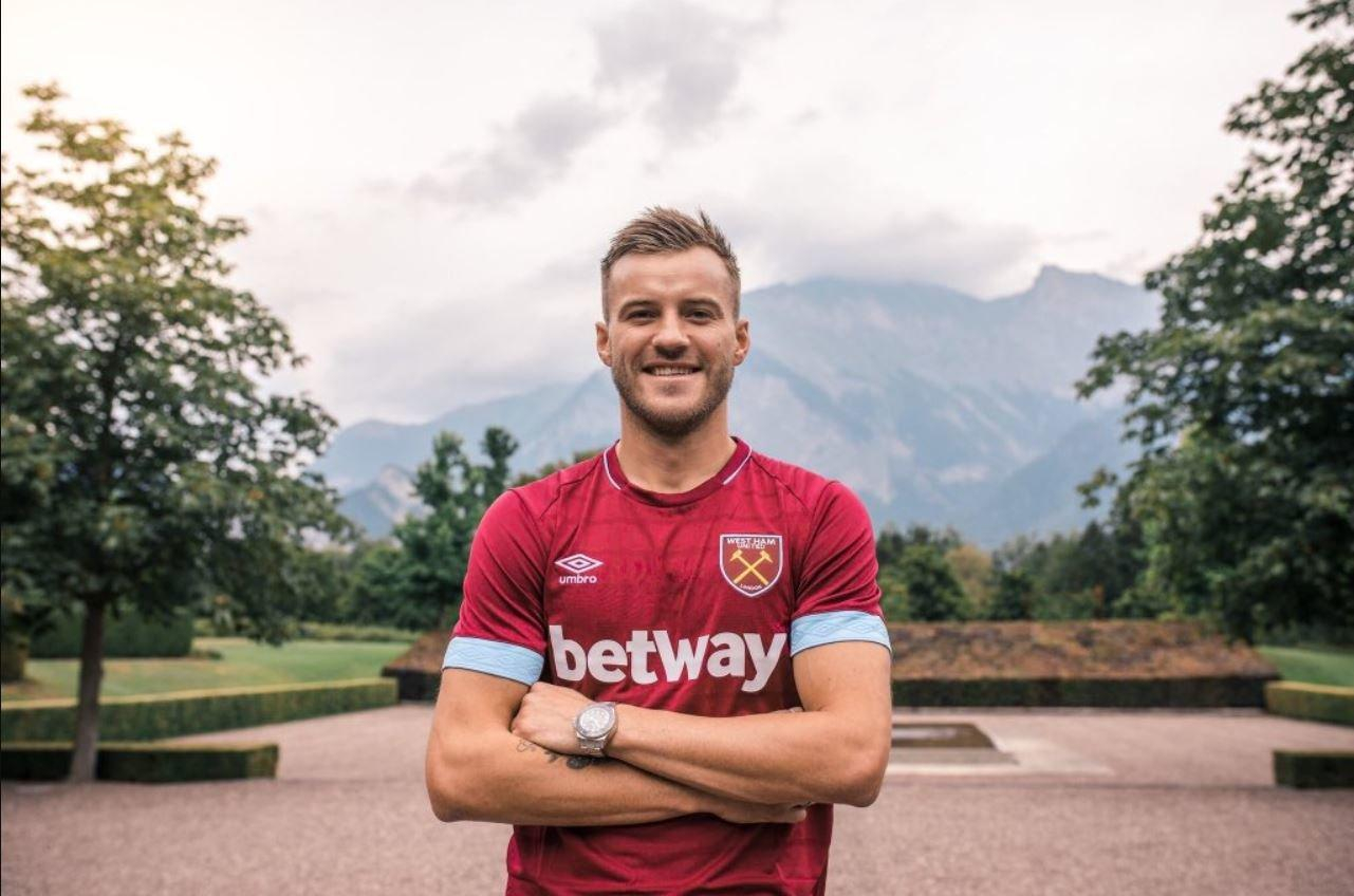 Ярмоленко вышел в стартовом составе "Вест Хэма" в матче против "Ипсвича"