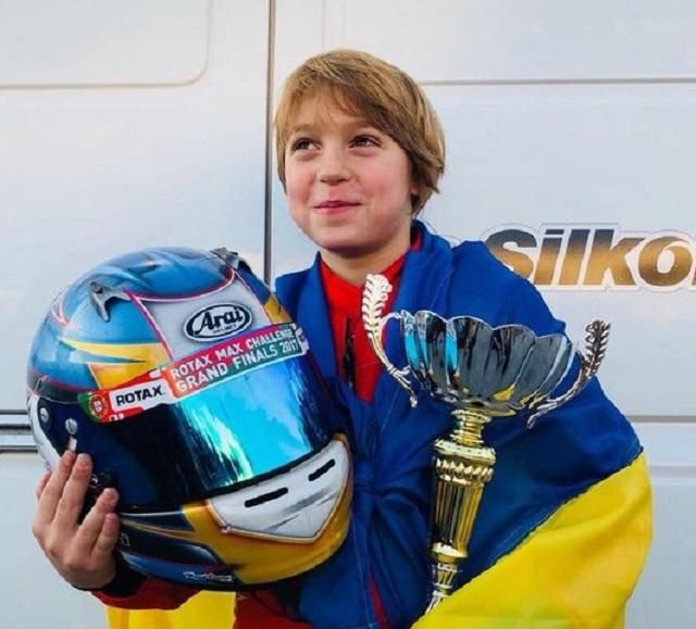 Украинский 9-летний картингист лидирует после 4 этапа чемпионата Европы по картингу