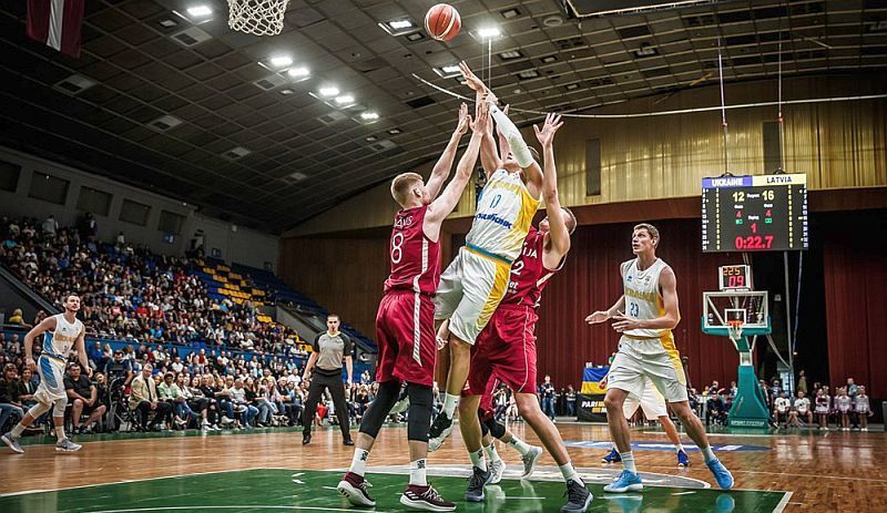 Баскетбол: Збірна України не зуміла переграти Латвію у кваліфікації на ЧС-2019