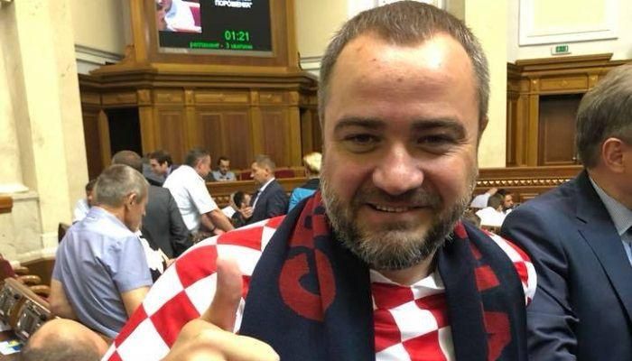 Президент ФФУ прийшов у Верховну раду у формі збірної Хорватії та зробив гучну заяву