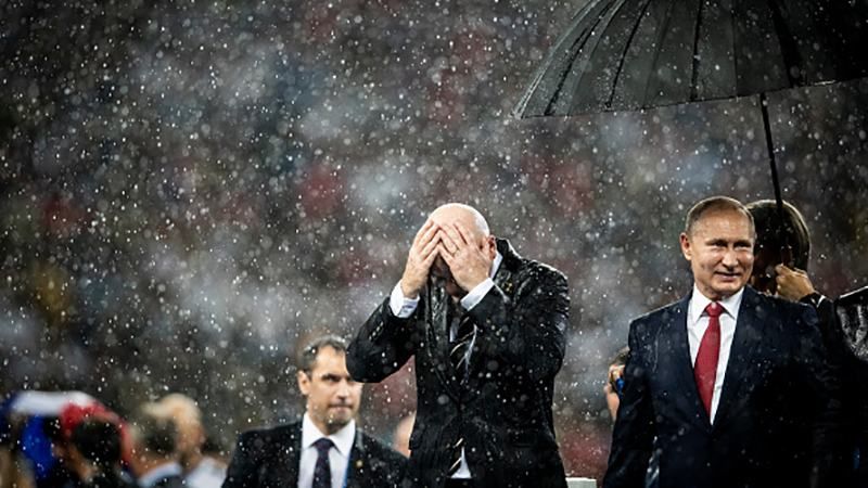 Путін – наше все: організатори фіналу ЧС-2018 серйозно зганьбились Путін – наше все: організатори фіналу ЧС-2018 серйозно зганьбились