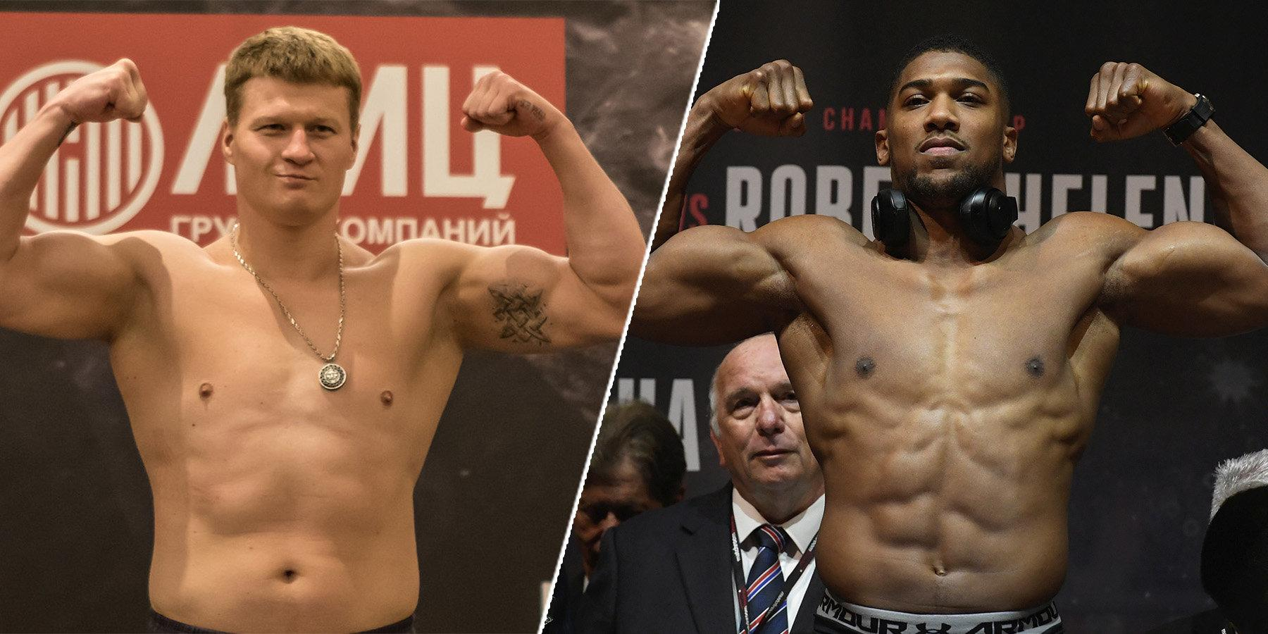 Официально. Джошуа и Поветкин проведут бой 22 сентября