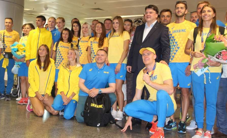 Збірна України з легкої атлетики повернулася після чемпіонату Європи-2018