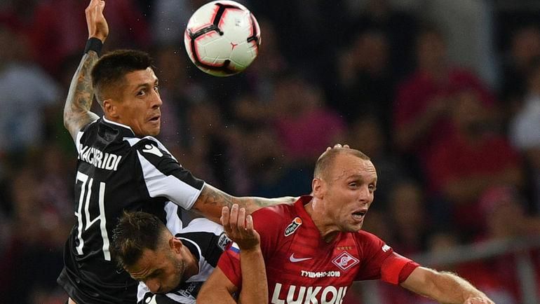 Патріотичні щитки Хачеріді: УЄФА відкрили дисциплінарне провадження проти "Спартака" Патріотичні щитки Хачеріді: УЄФА відкрили дисциплінарне провадження проти "Спартака"