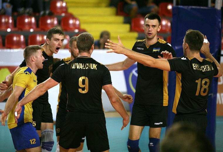 Збірна України з волейболу здобула вольову перемогу над Македонією у відборі на Євро-2019