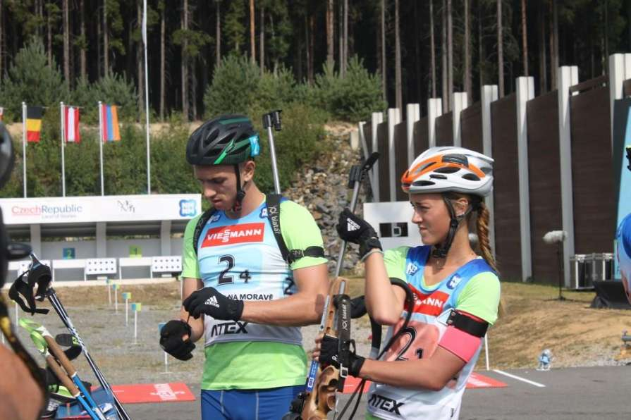 Сборная Украины остановилась в шаге от медалей летнего чемпионата мира по биатлону