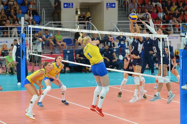Жіноча збірна України з волейболу програла Греції у відборі на Євро-2019