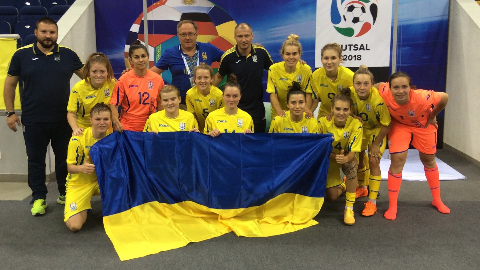 Женская сборная Украины по футзалу завоевала серебряные награды на ЧМ среди студентов